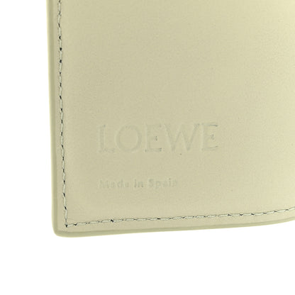 Loewe Pebble Grain Calfskin Anagram Small Vertical Wallet Green 8 of 11