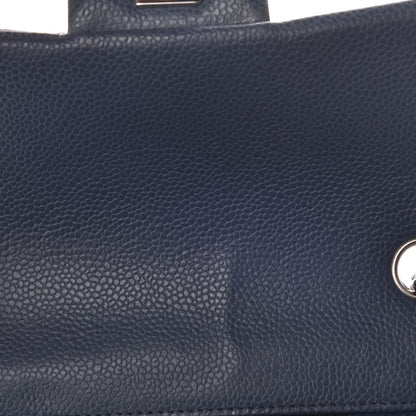 Chanel Caviar Quilted Mini Rectangular Flap Blue 10 of 10