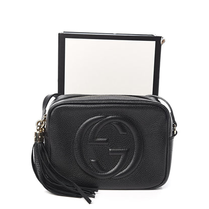 Gucci Pebbled Calfskin Small Soho Disco Bag Black 13 of 13