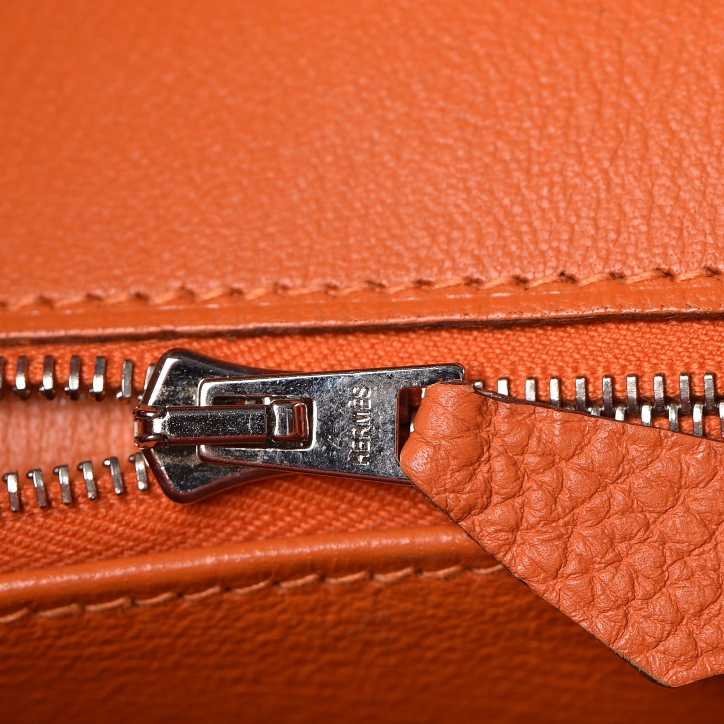Togo Birkin 35 Orange