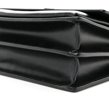 Saint Laurent Calfskin Medium Monogram Monochrome Sunset Black 9 of 9