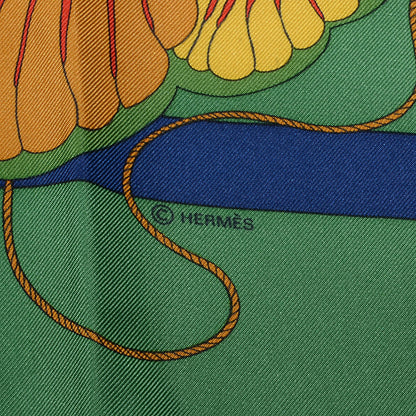 Hermes Silk Soies Volantes Scarf 90 5 of 6