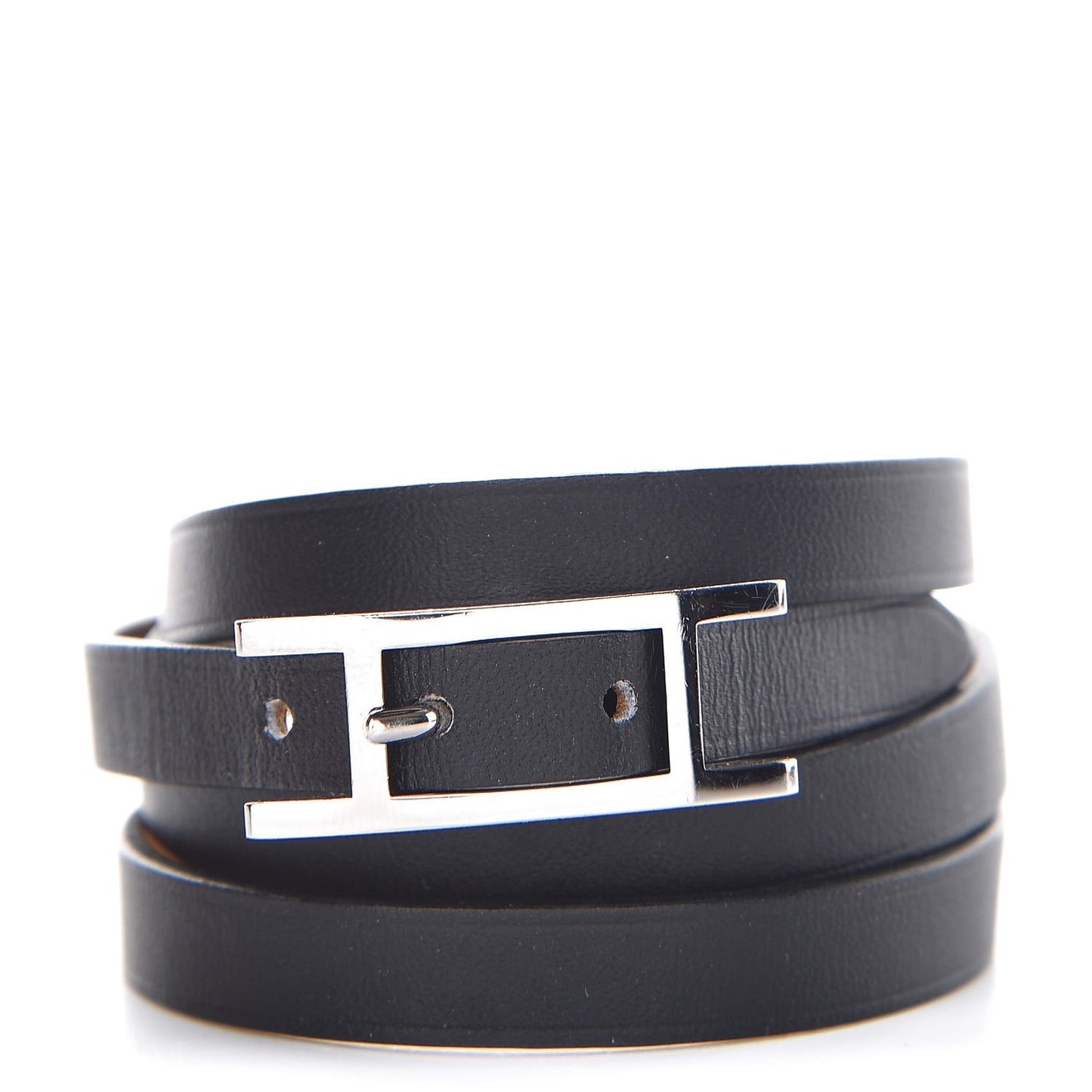 Chamonix Hapi 3MM Triple Tour Wrap Bracelet S Black