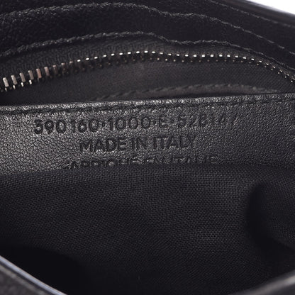 Balenciaga Chevre Silver Metallic Edge Hardware Mini City Black 8 of 8