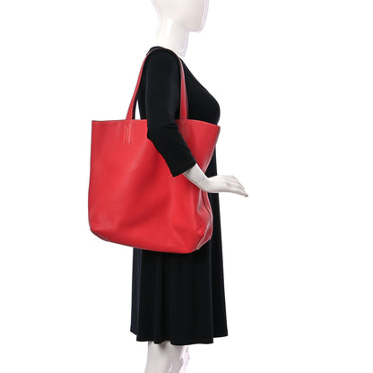 Hermes Taurillon Clemence Double Sens 36 Reversible Tote Rubis Rose Jaipur 2 of 16