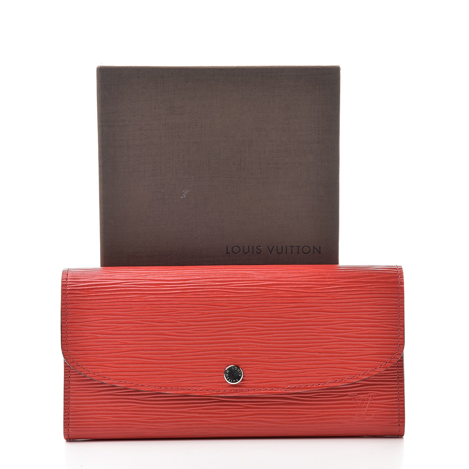 Louis Vuitton Epi Emilie Wallet Coquelicot 7 of 7