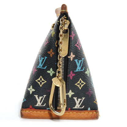 Louis Vuitton Monogram Multicolor Berlingot Coin Purse Black 1 of 10