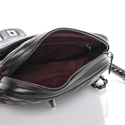 Chanel Aged Calfskin Small Easy Flap Black 5 of 7