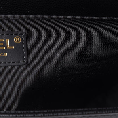 Chanel Caviar Quilted Medium Boy Flap Black 11 of 11
