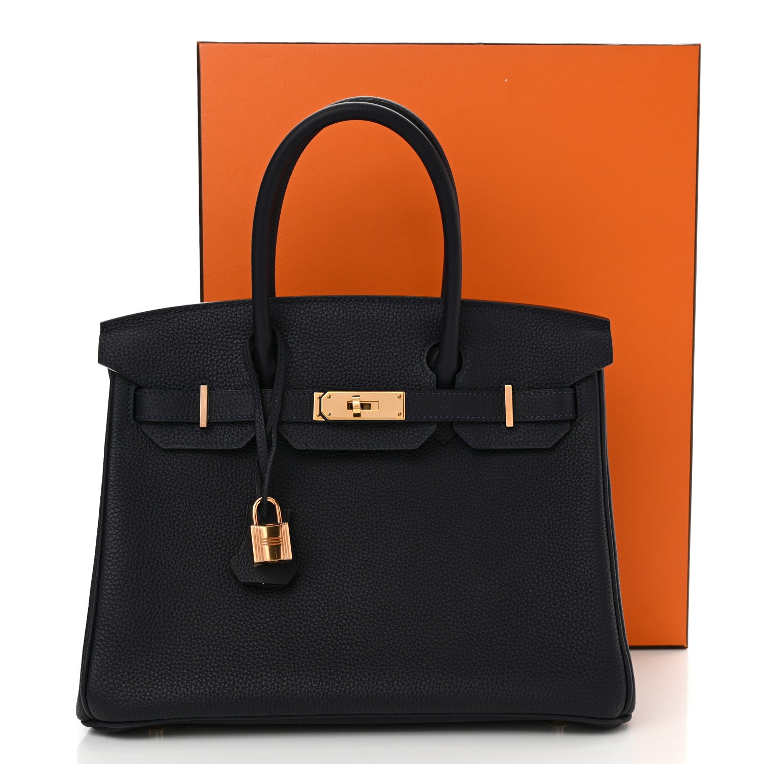 Hermes Togo Birkin 30 Bleu Nuit 13 of 13