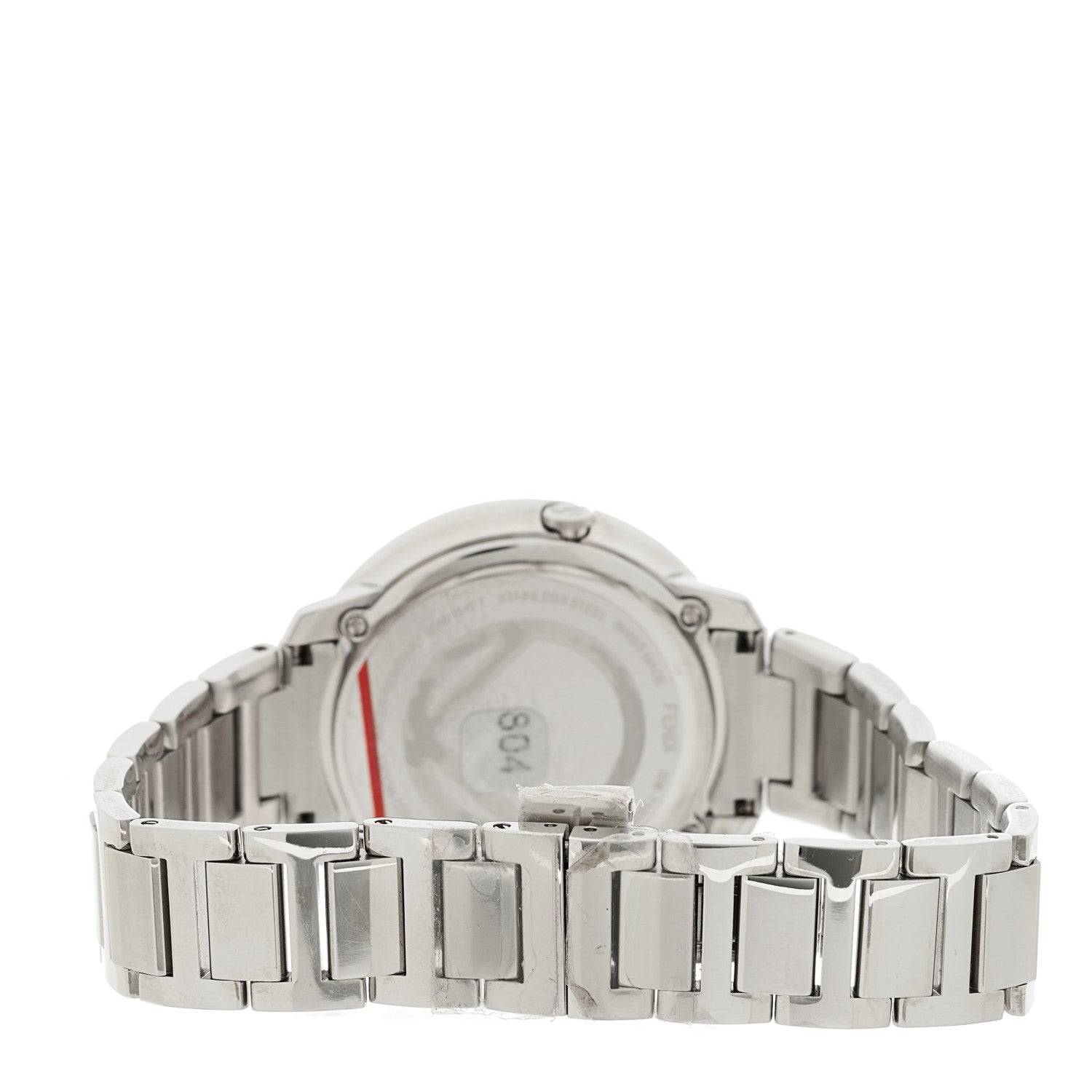 Fendi Stainless Steel 36mm Run Away Quartz Watch Silver 3 of 5