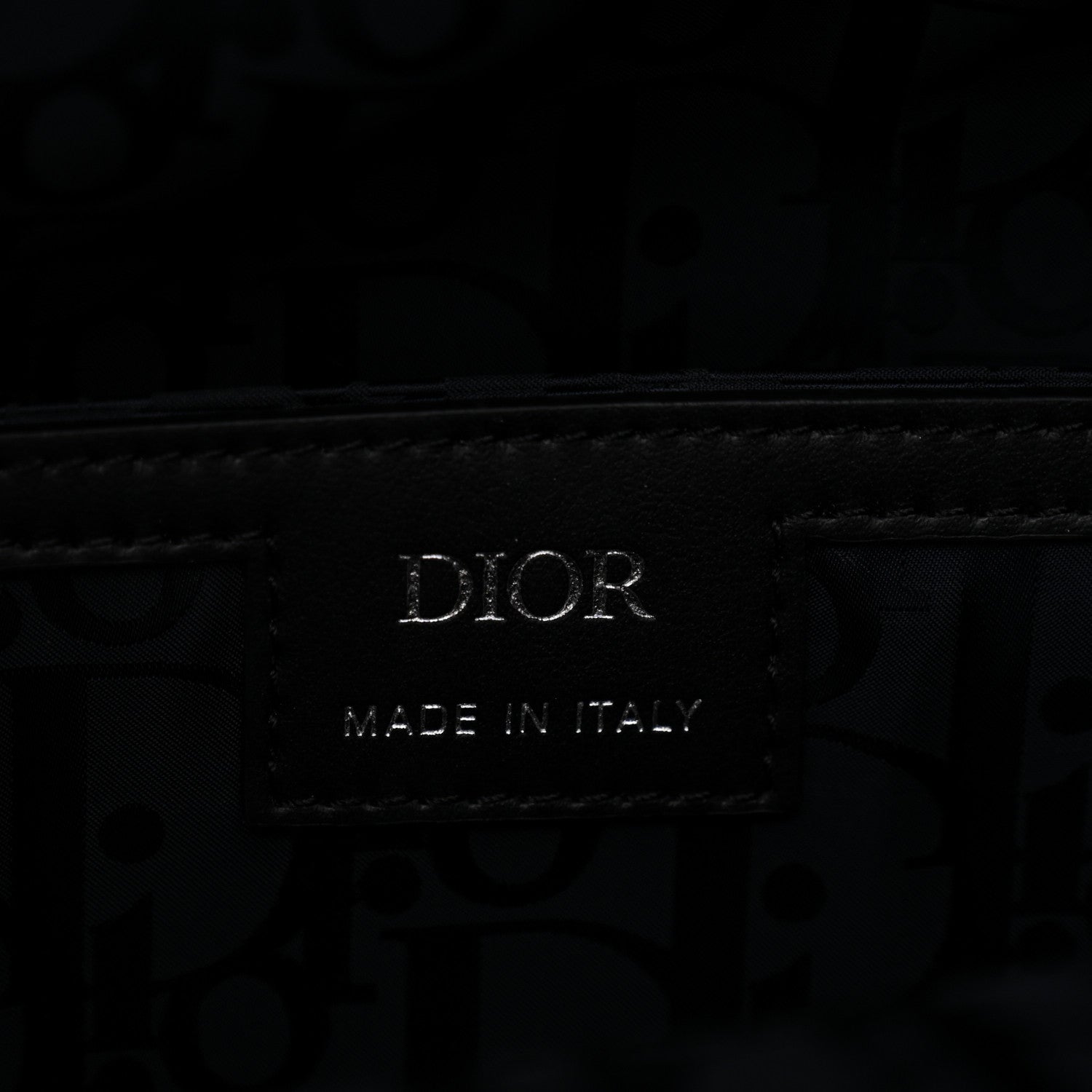 Christian Dior x Lewis Hamilton Nylon 8 Backpack Black 6 of 10