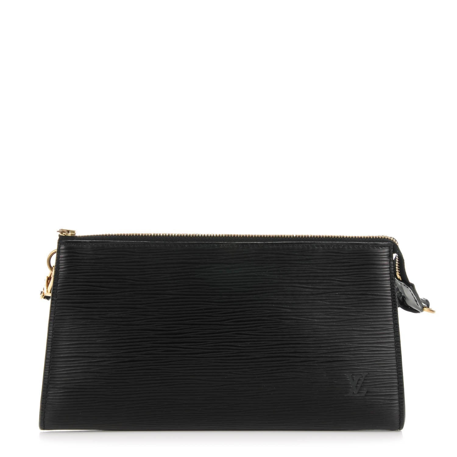 Louis Vuitton Epi Pochette Accessories 24 Black 1 of 8