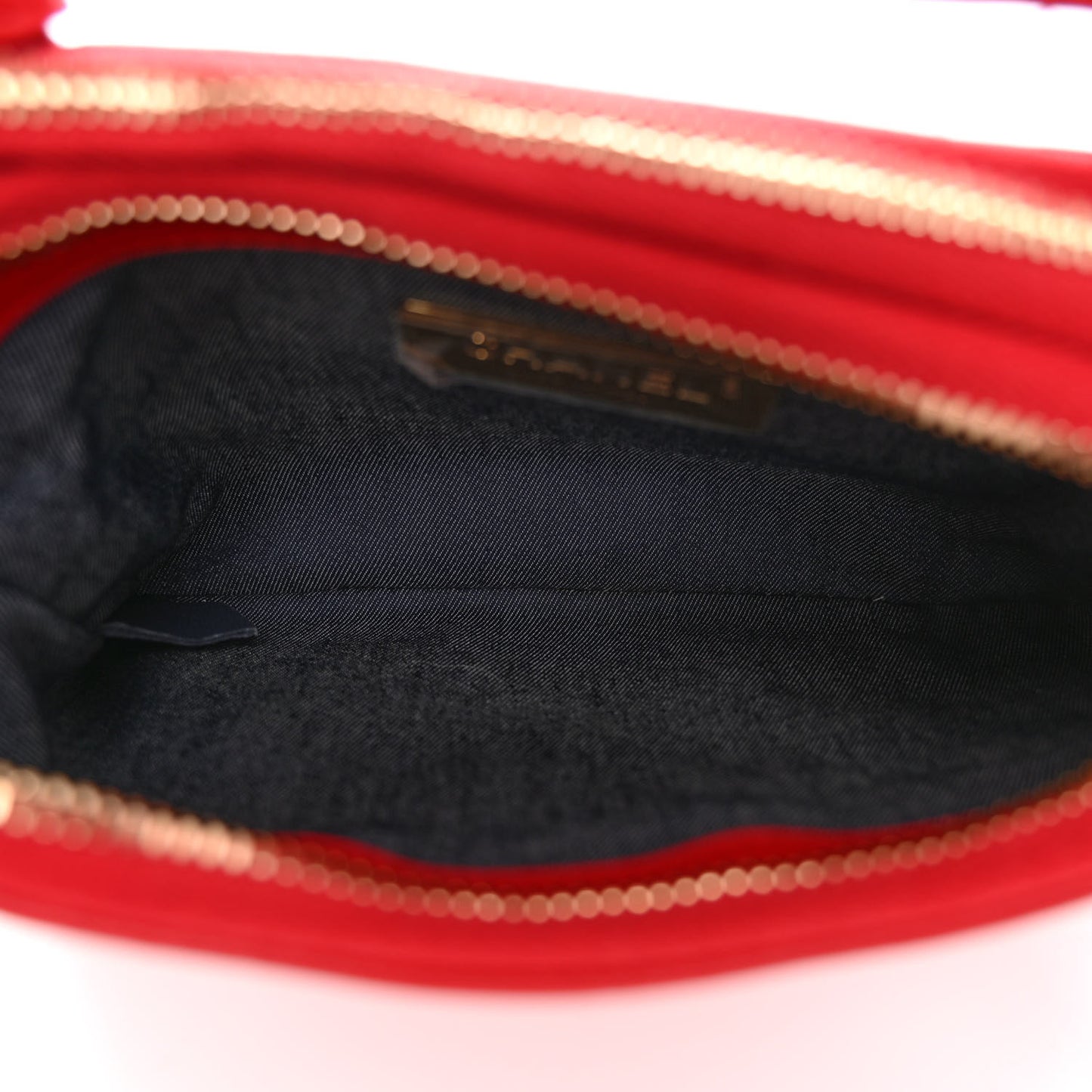 Lambskin CC Mania Waist Belt Bag Red