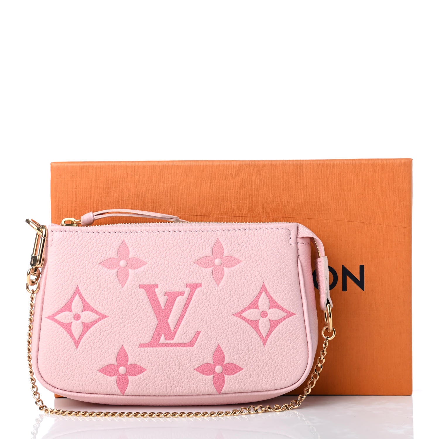 Louis Vuitton Empreinte Monogram Giant By The Pool Mini Pochette Accessories Bouton De Rose 8 of 8