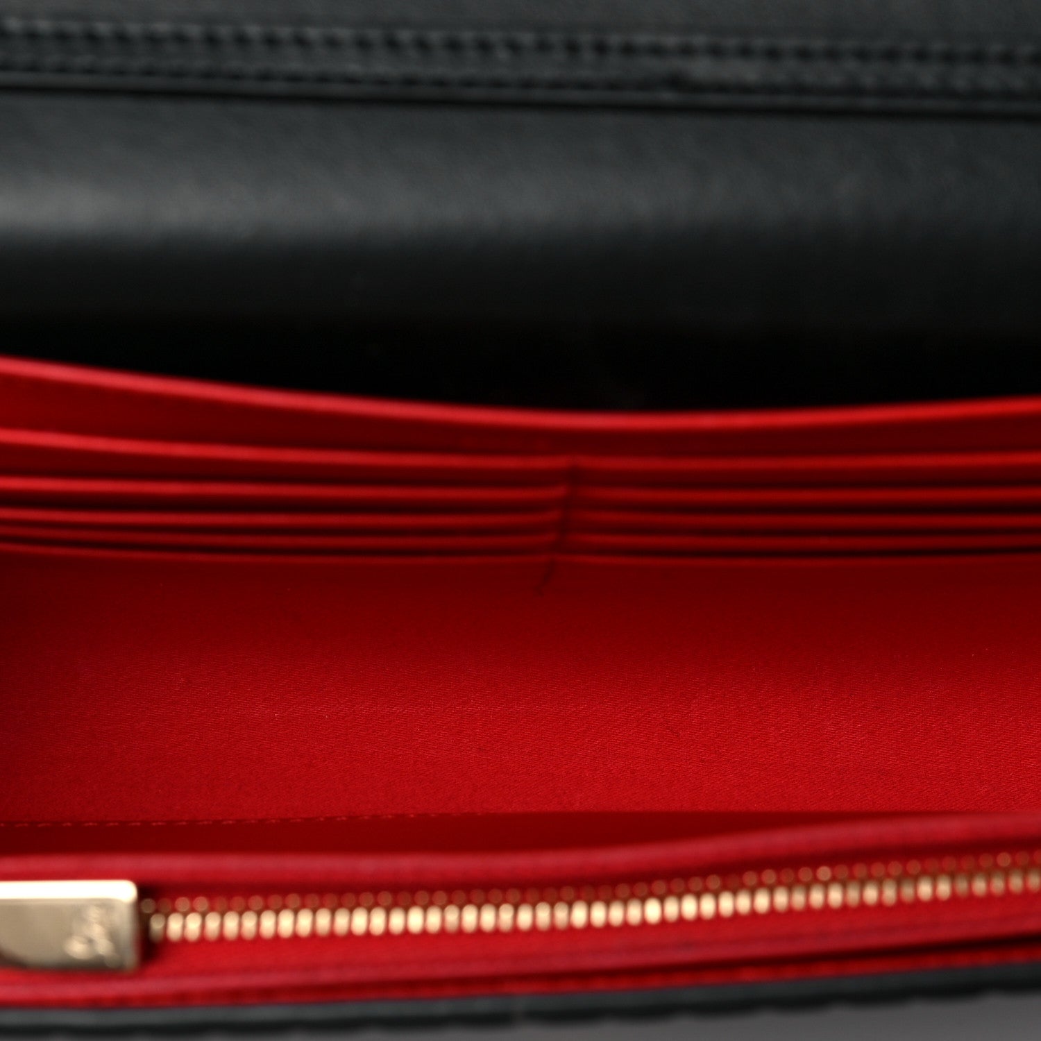 Christian Louboutin Quilted Calfskin Spikes Loubinthesky Paloma Clutch Black Multimetal 4 of 7