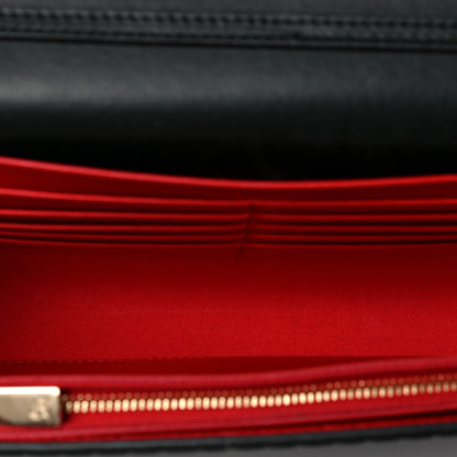 Christian Louboutin Quilted Calfskin Spikes Loubinthesky Paloma Clutch Black Multimetal 4 of 7