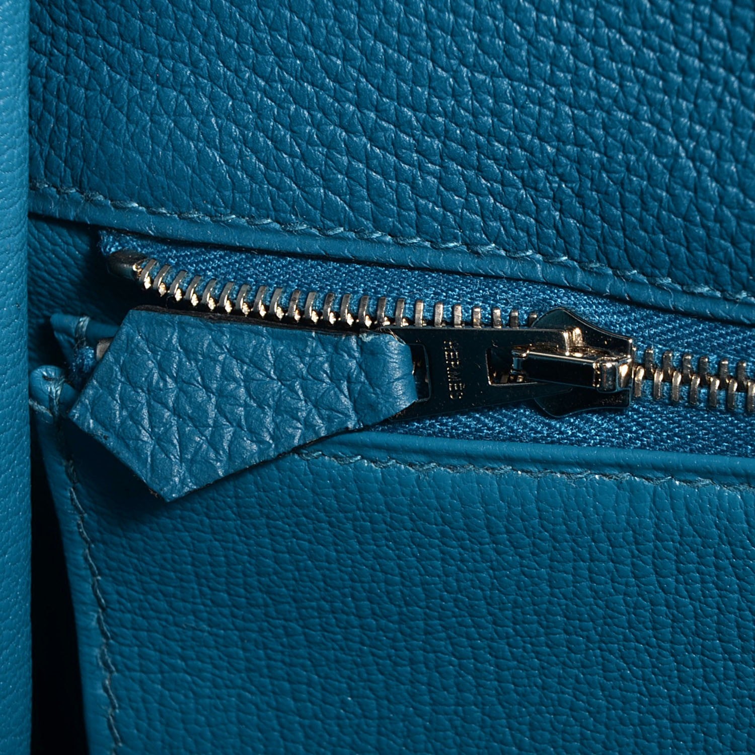 Hermes Togo Kelly Retourne 35 Bleu de Galice 16 of 24