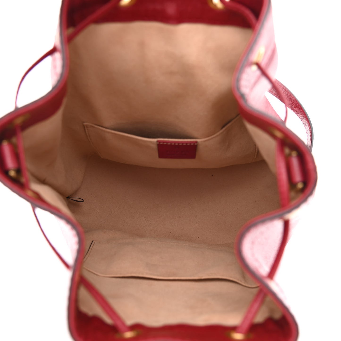 Piuma Lux Energy Medium Re(Belle) Convertible Bucket Bag Hibiscus Red