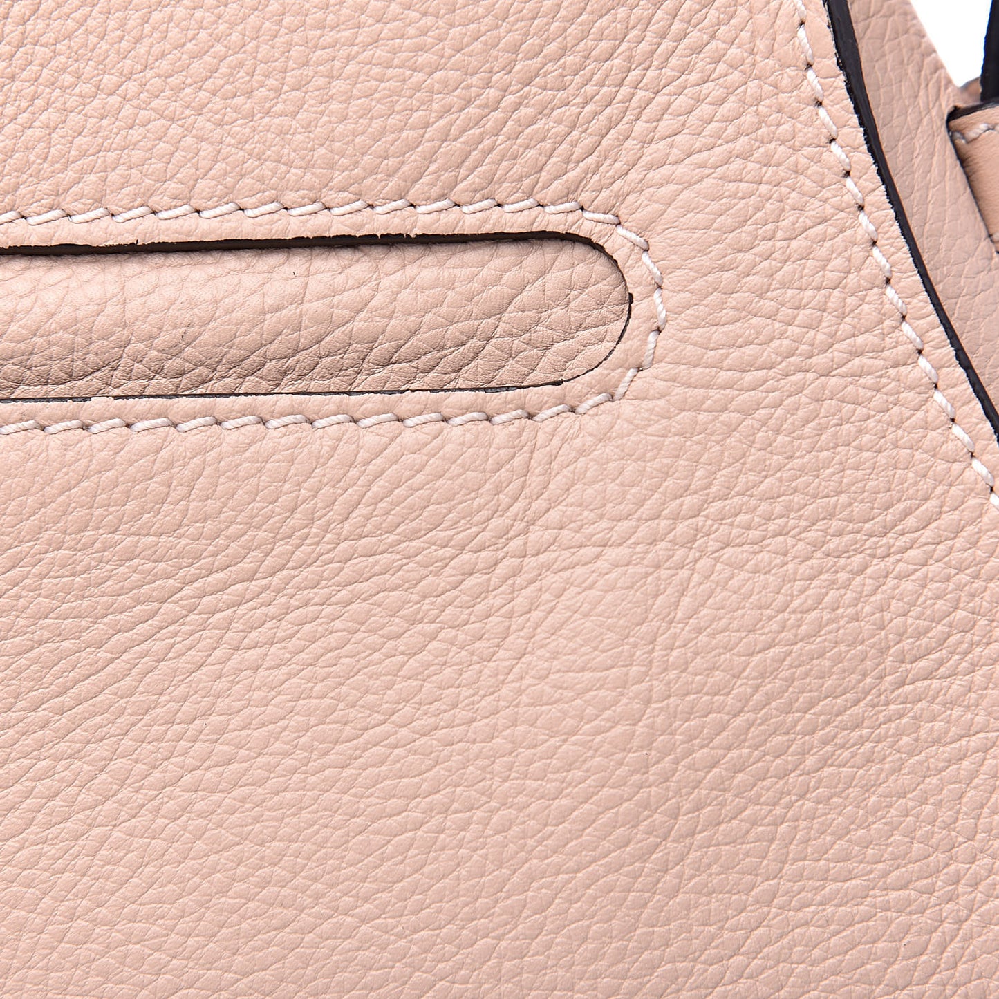 Calfskin Medium Marcie Round Crossbody Bag Blush Nude