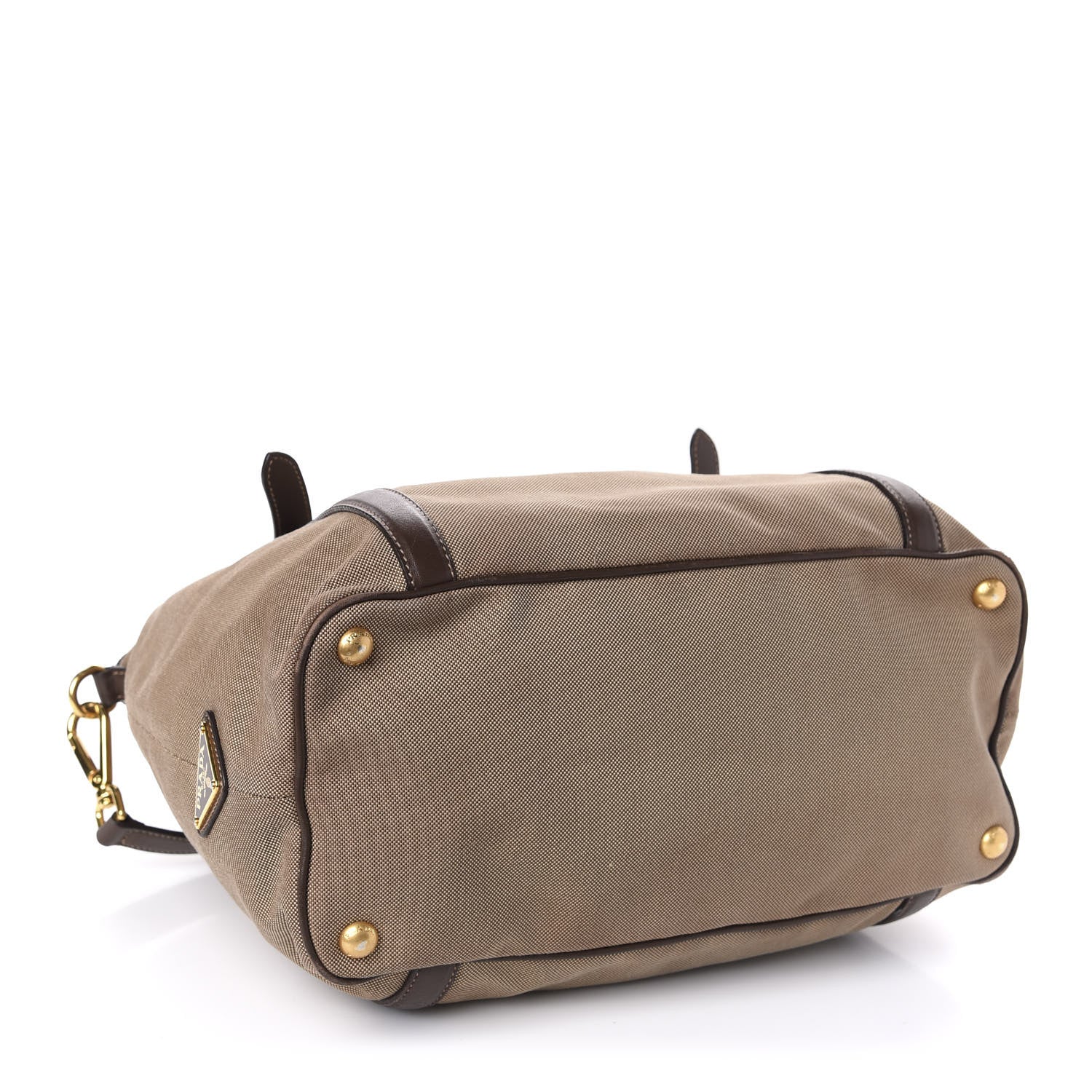 Prada Jacquard Logo Tote Corda Bruciato 4 of 17