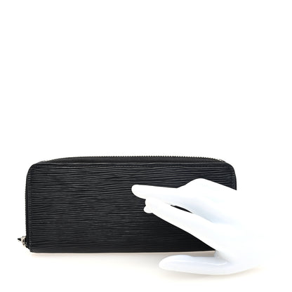 Louis Vuitton Epi Zippy Wallet Black 2 of 6