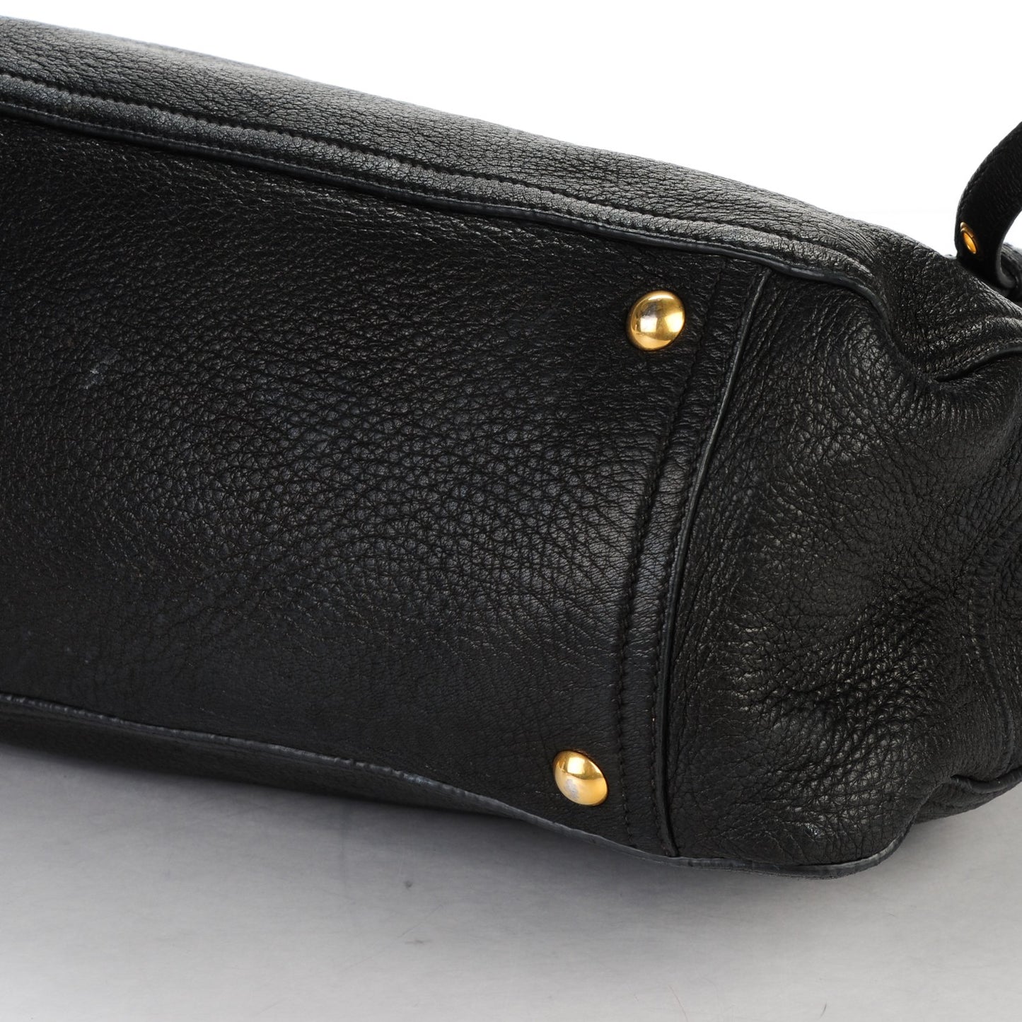 Cervo East-West Flap Satchel Nero Black