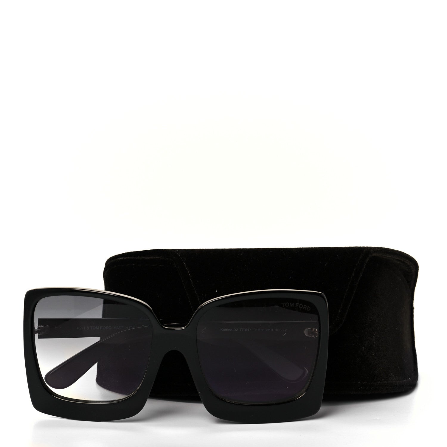 Tom Ford Katrine Sunglasses TF617 Black 7 of 7