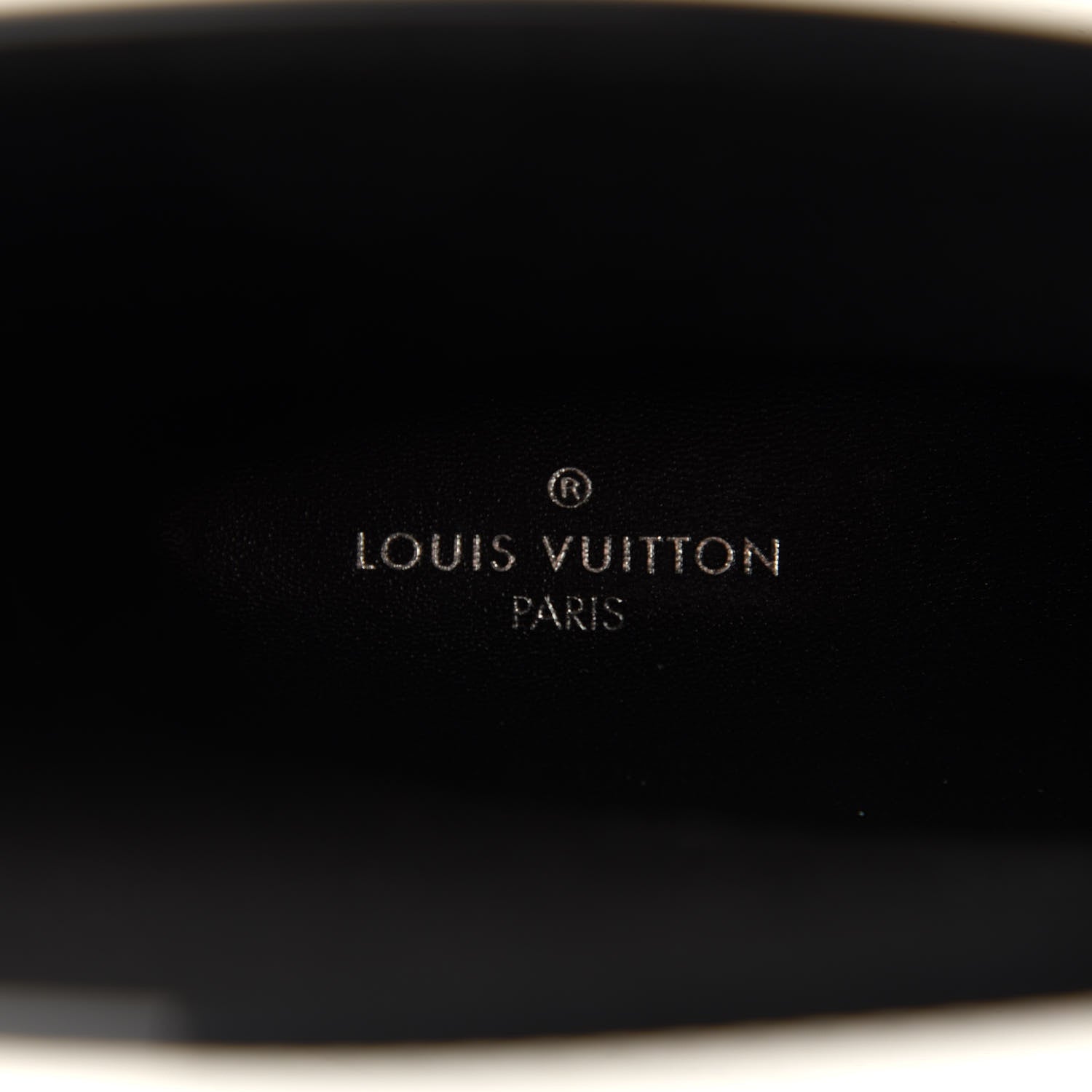 Louis Vuitton Rubber Embossed Monogram Drops Flat Half Boots 39 Black 8 of 8