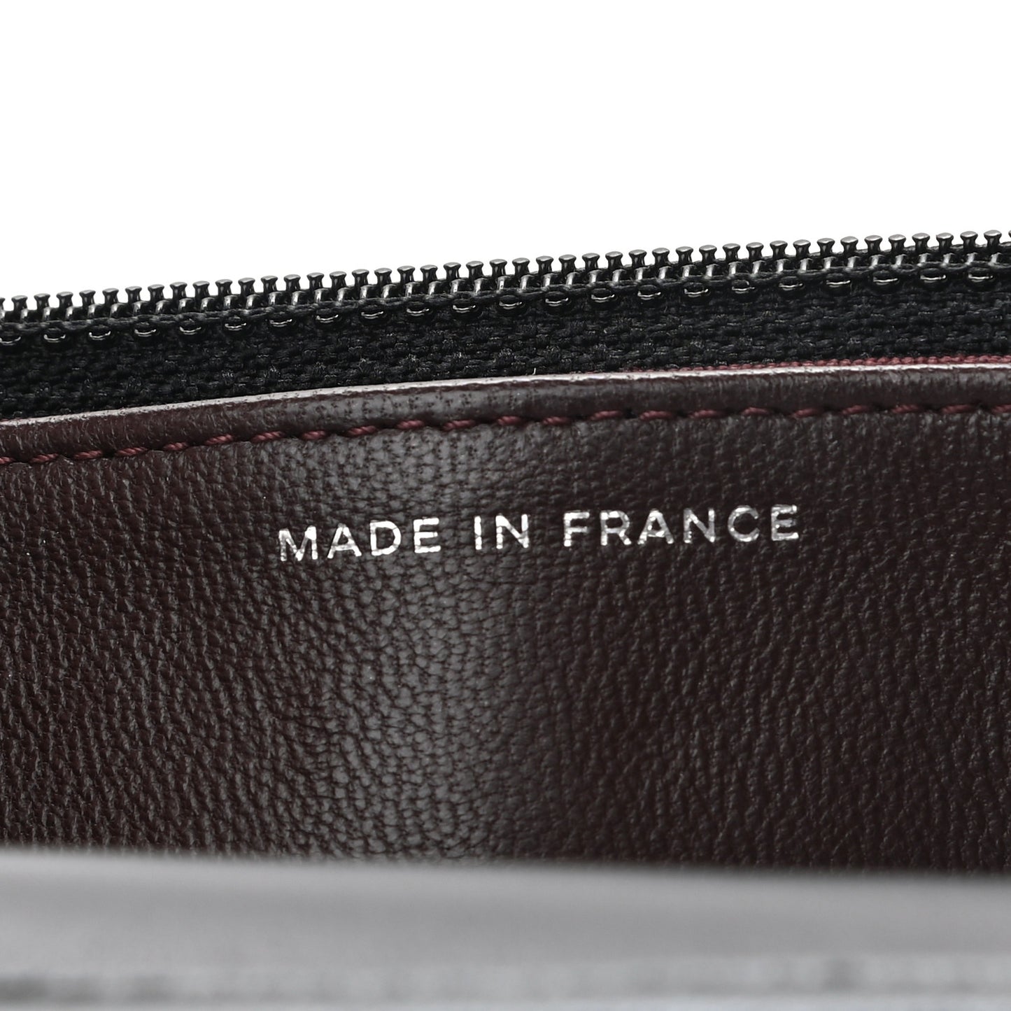 Lambskin Quilted Wallet On Chain WOC Black