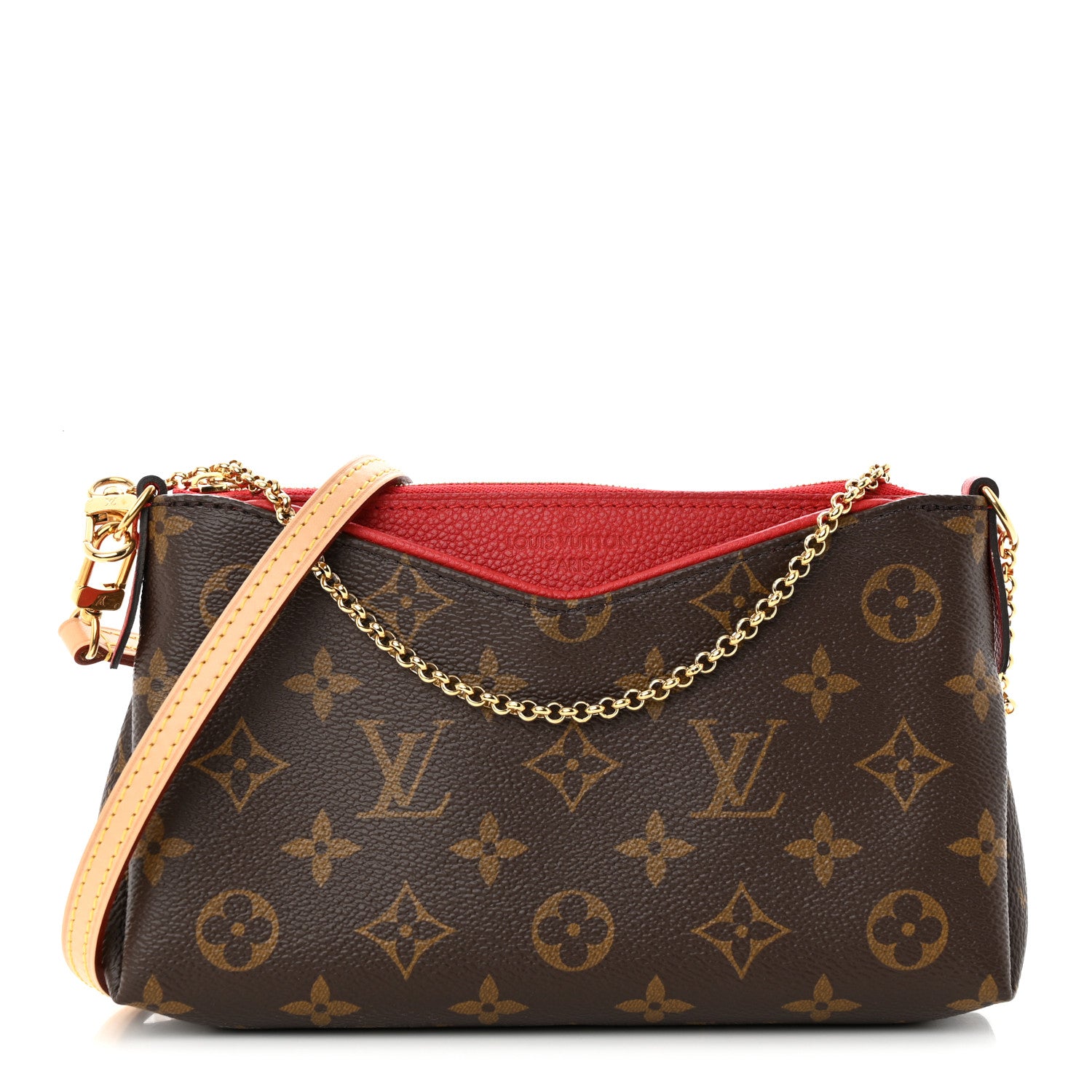 Louis Vuitton Monogram Pallas Clutch Cherry 1 of 13