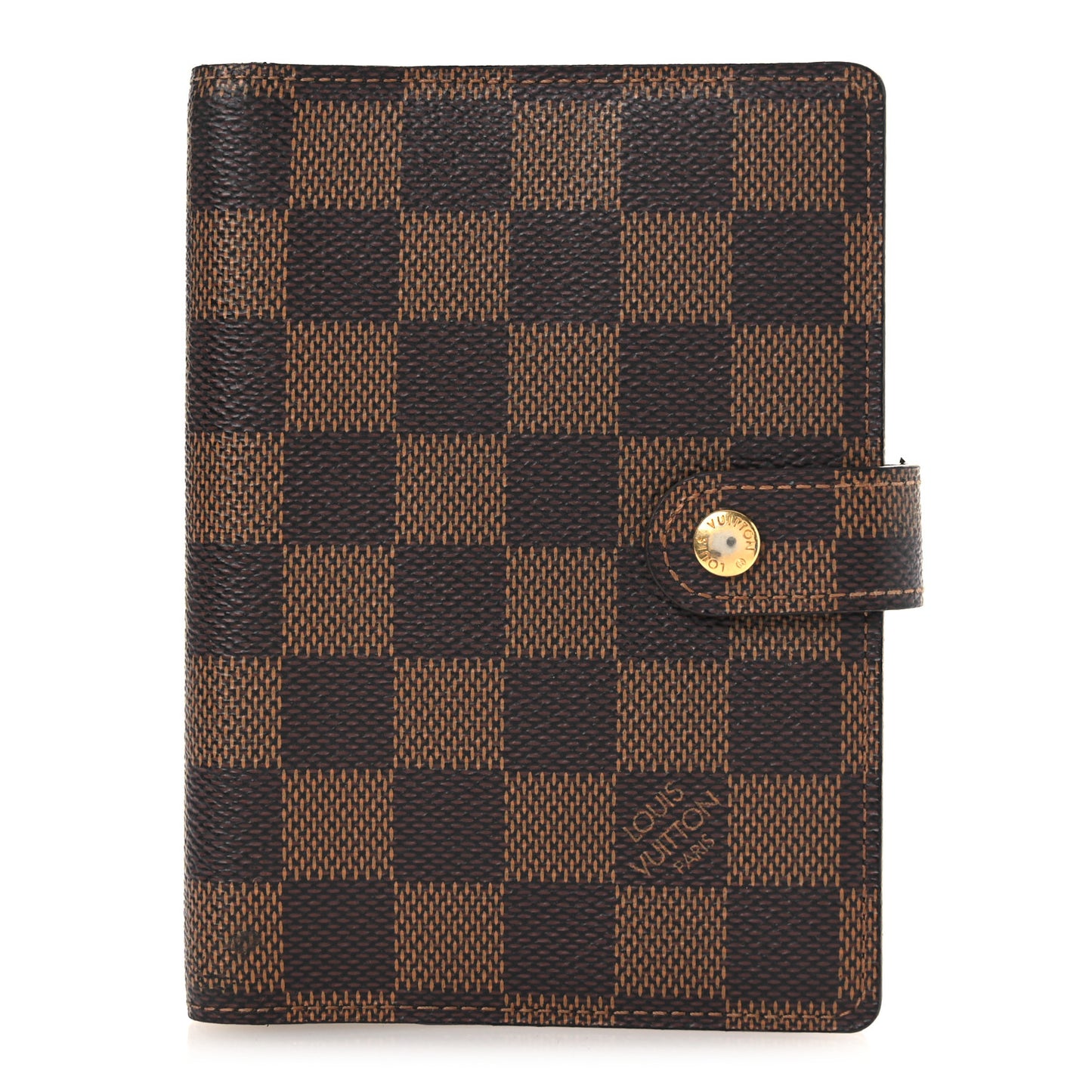 Damier Ebene Small Ring Agenda Cover
