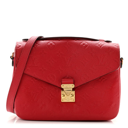 Louis Vuitton Empreinte Pochette Metis Scarlet 1 of 15