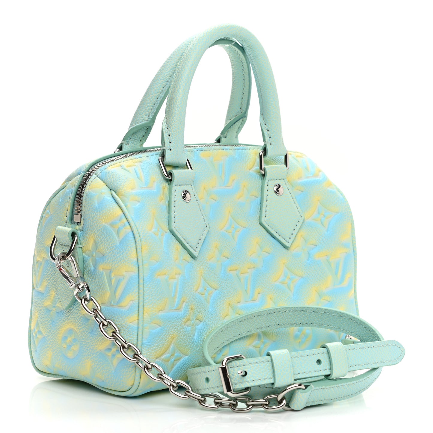 Empreinte Monogram Summer Stardust Speedy 20 Water Green