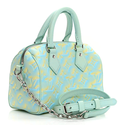 Louis Vuitton Empreinte Monogram Summer Stardust Speedy 20 Water Green 3 of 7