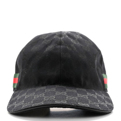 Gucci Monogram Web Baseball Hat M Black 3 of 10