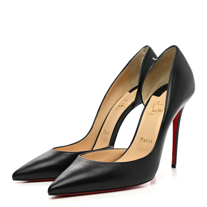 Christian Louboutin Shiny Nappa Iriza 100 Pumps 41.5 Black 3 of 10