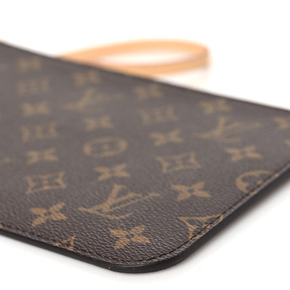 Louis Vuitton Monogram Neverfull MM GM Pochette Pivoine 9 of 9