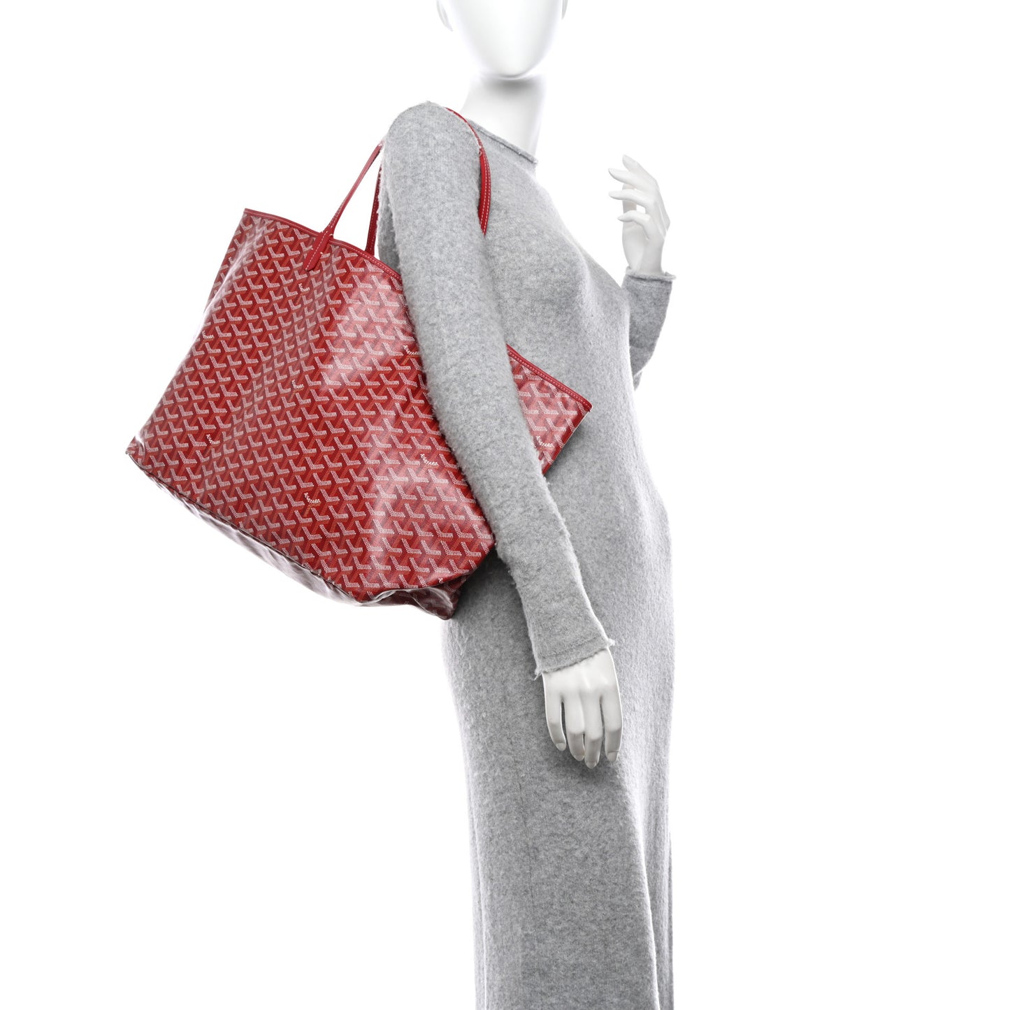 Goyardine Saint Louis GM Red