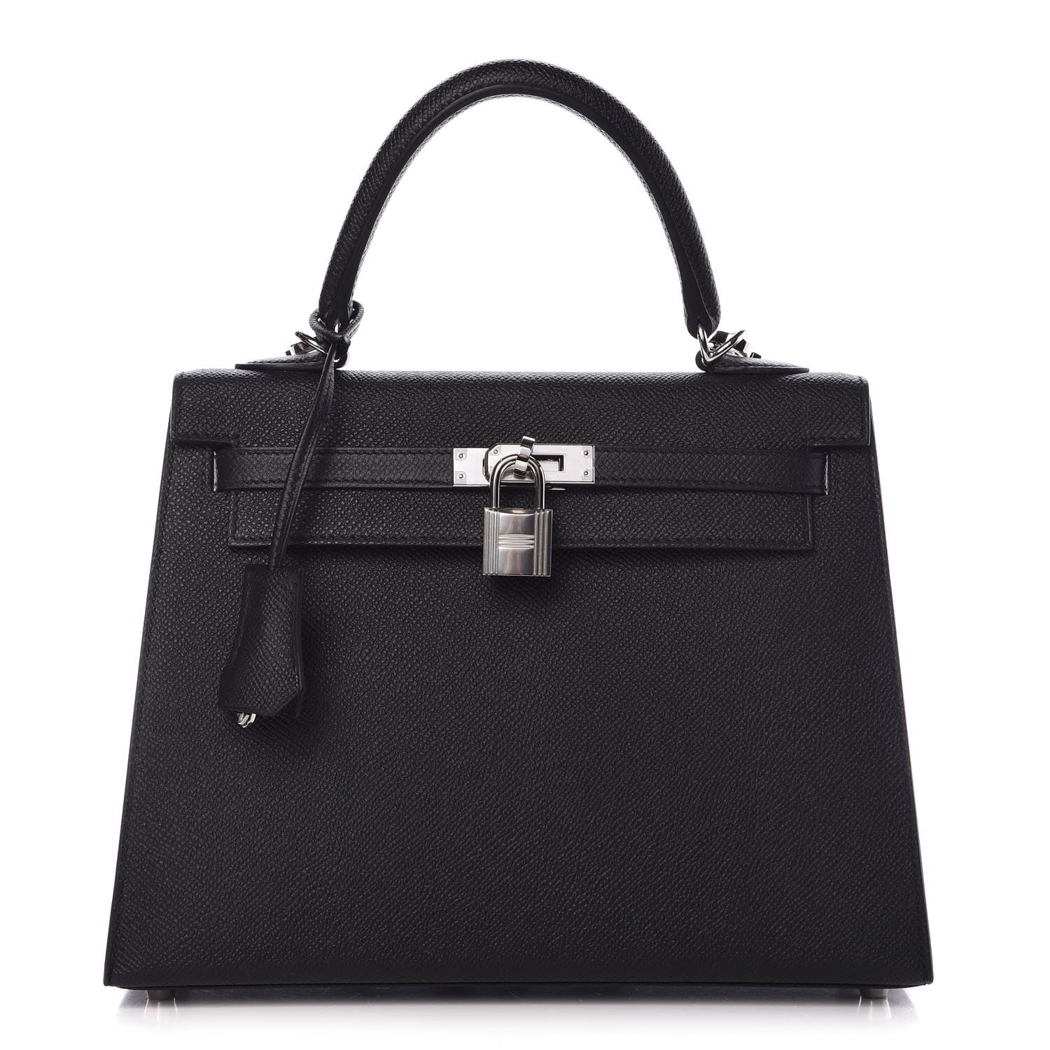 Hermes Epsom Kelly Sellier 25 Black 1 of 38
