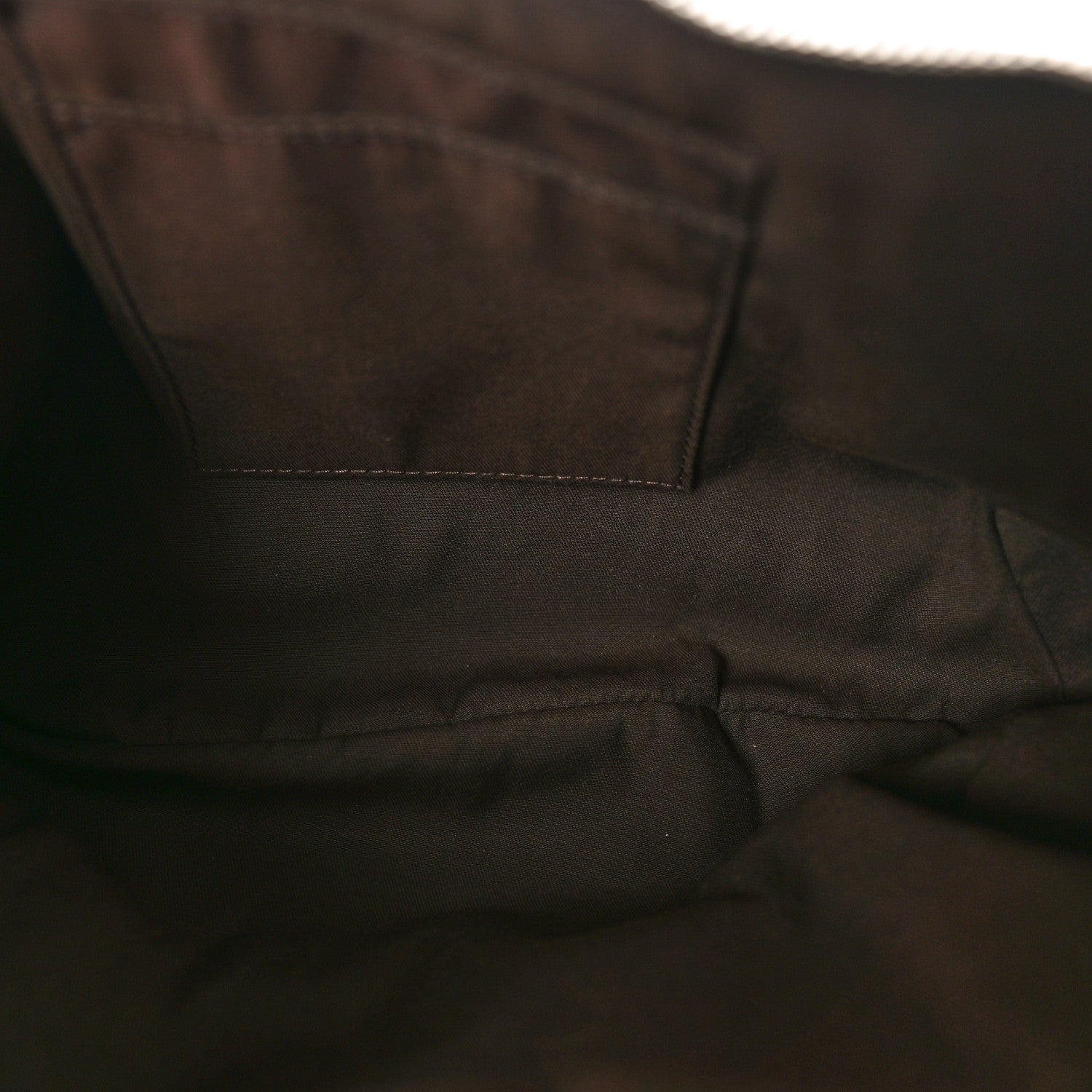 Gucci Monogram Web Medium Half Moon Hobo Dark Brown 5 of 10