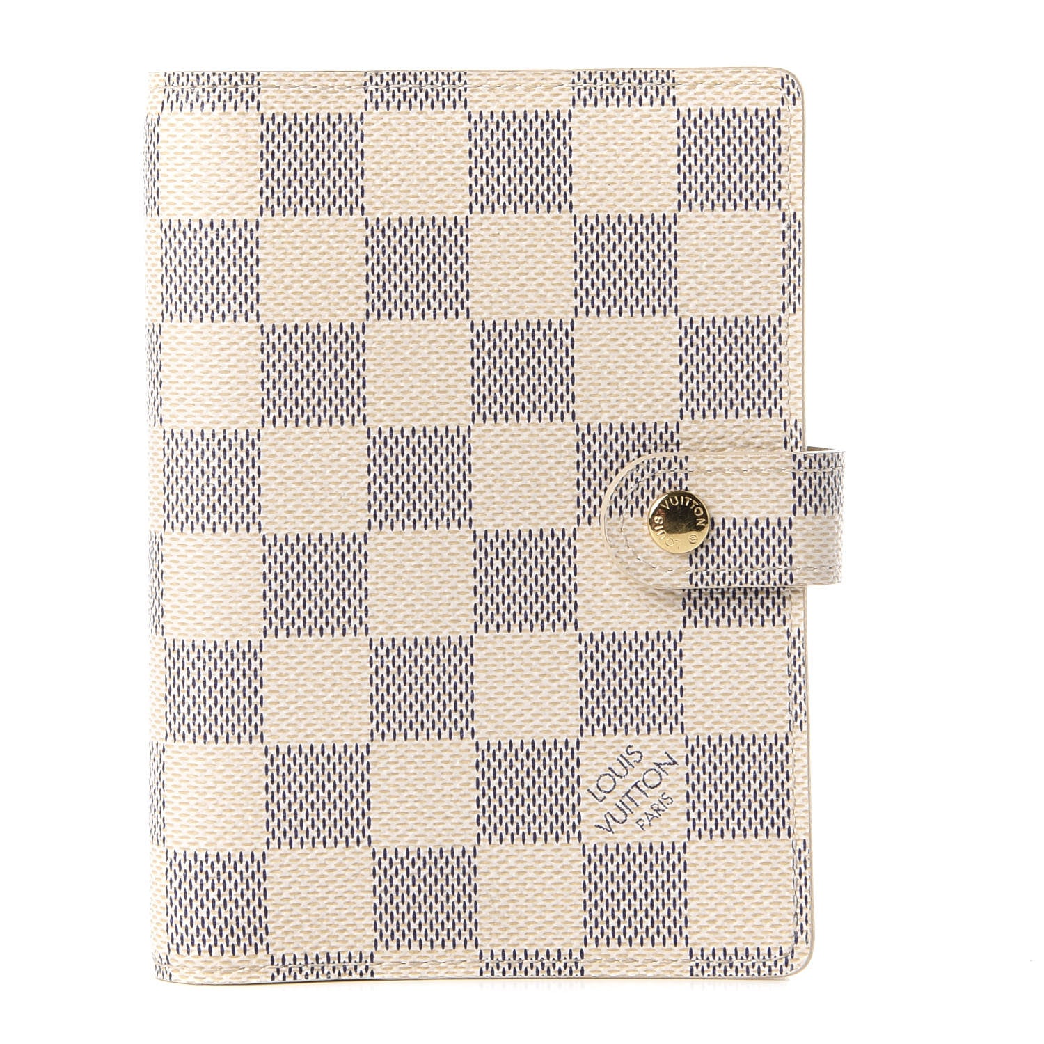 Louis Vuitton Damier Azur Small Ring Agenda Cover 1 of 9