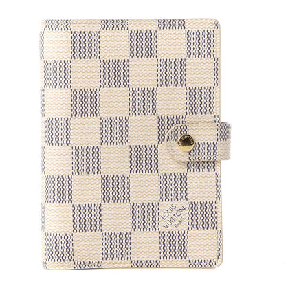 Louis Vuitton Damier Azur Small Ring Agenda Cover 1 of 9
