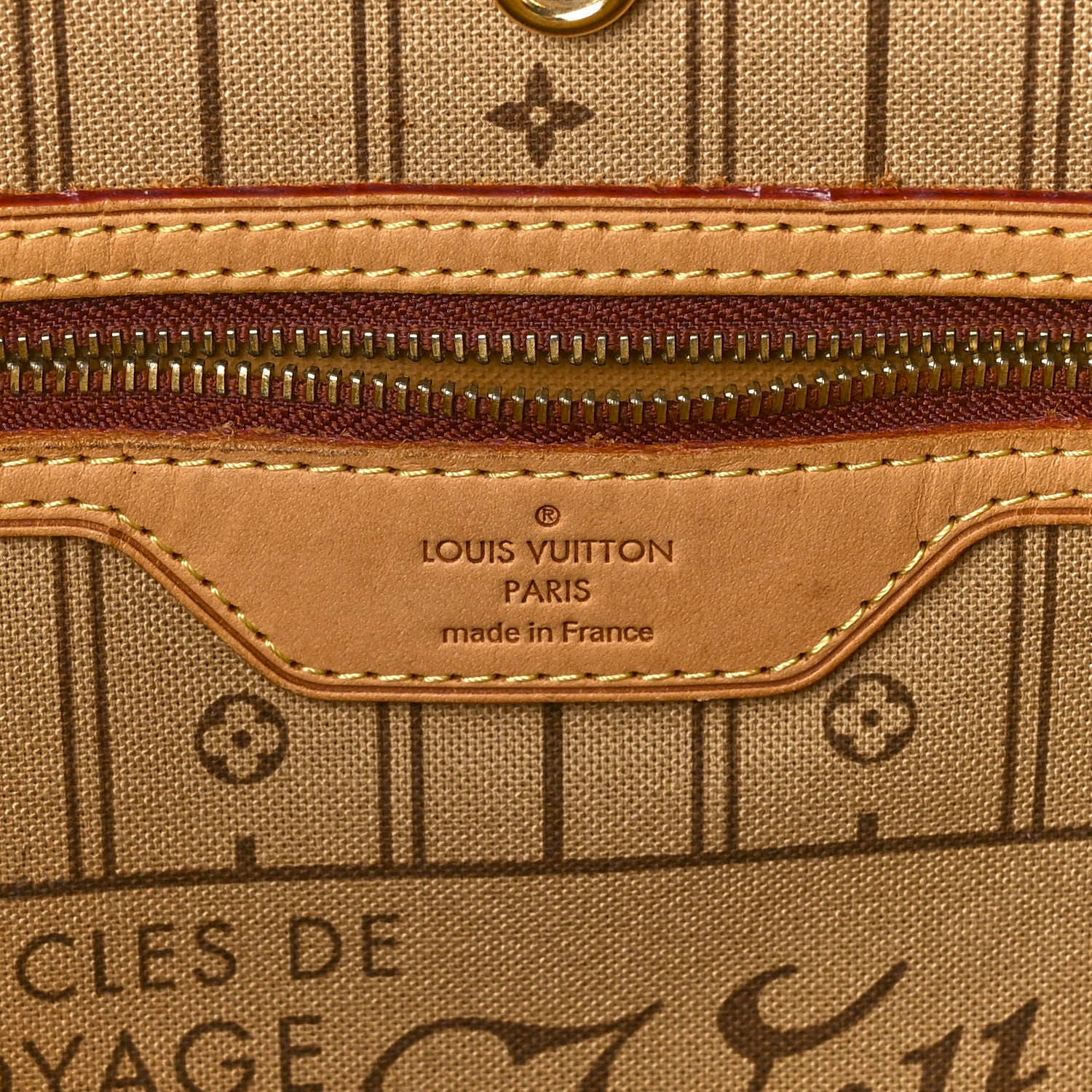 Louis Vuitton Monogram Neverfull MM 7 of 12