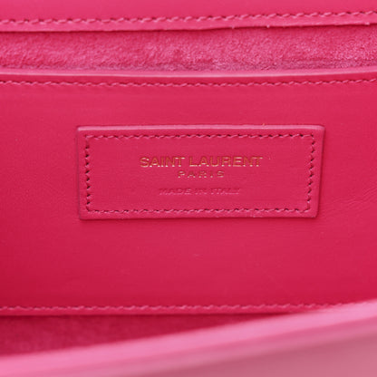 Saint Laurent Smooth Calfskin Medium Classic Monogram Kate Tassel Satchel Fuchsia 6 of 11