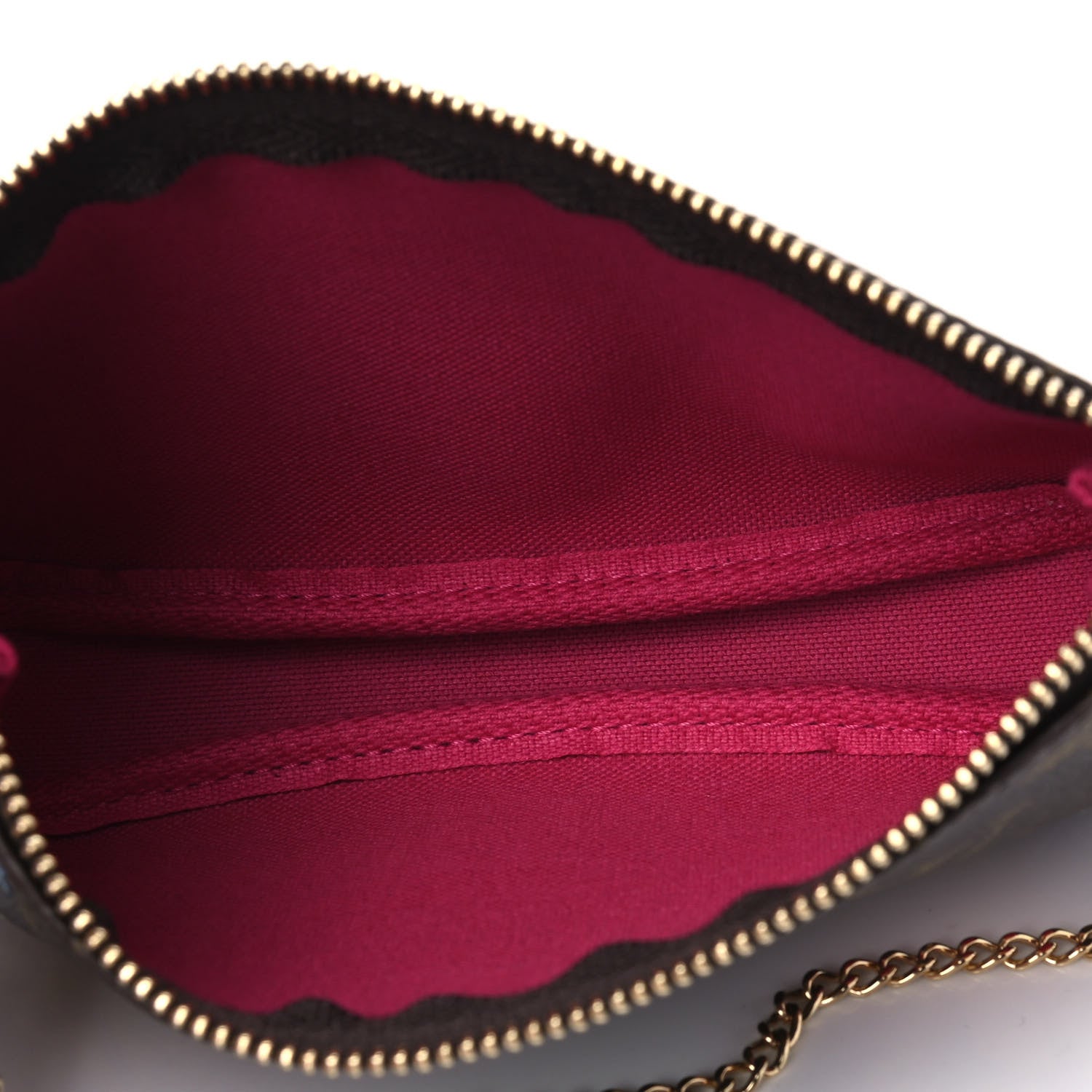 Louis Vuitton Monogram 2020 Christmas Animation Roller Coaster Mini Pochette Accessories Pivoine 4 of 4