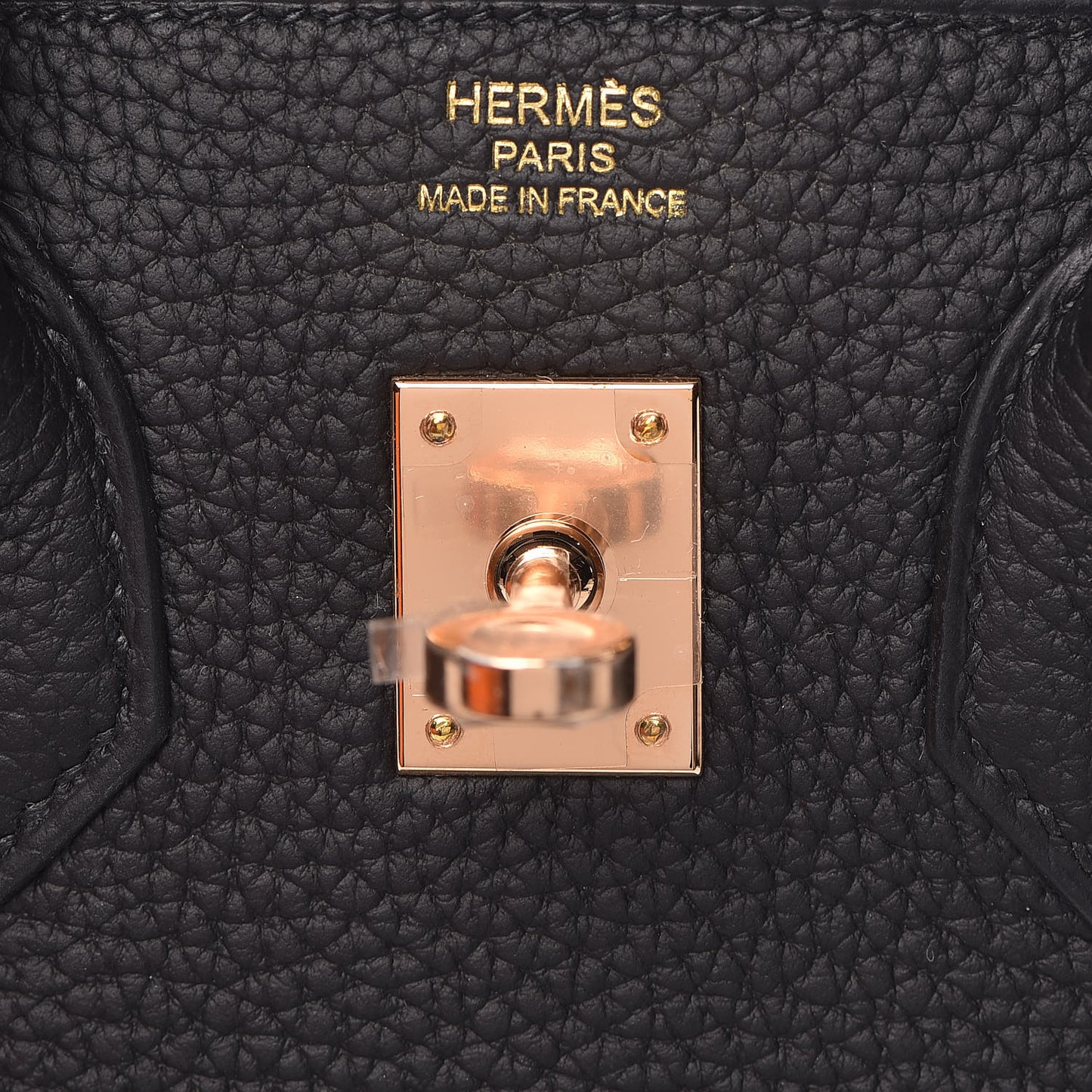 Togo Birkin 25 Black