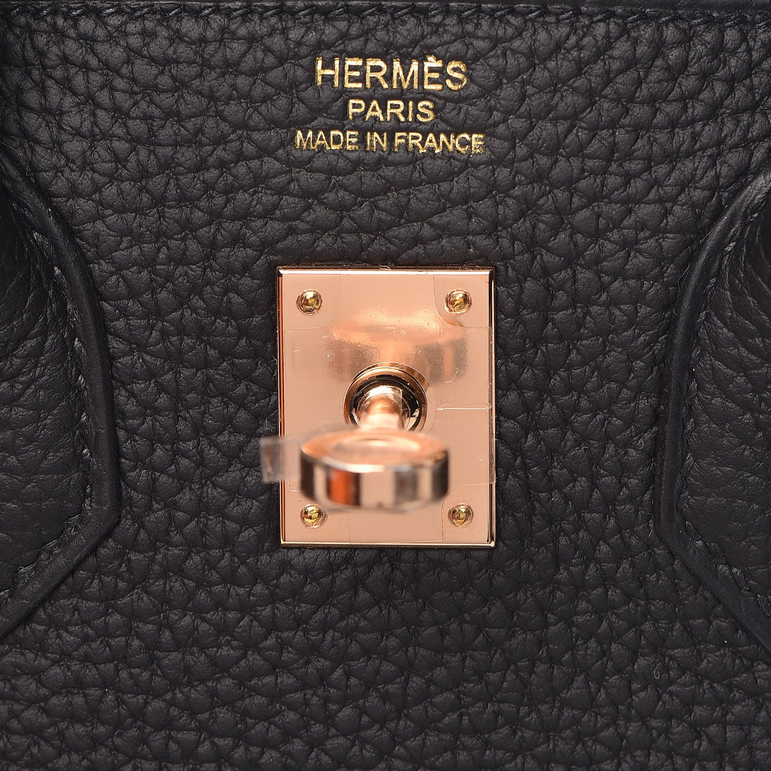 Hermes Togo Birkin 25 Black 26 of 37