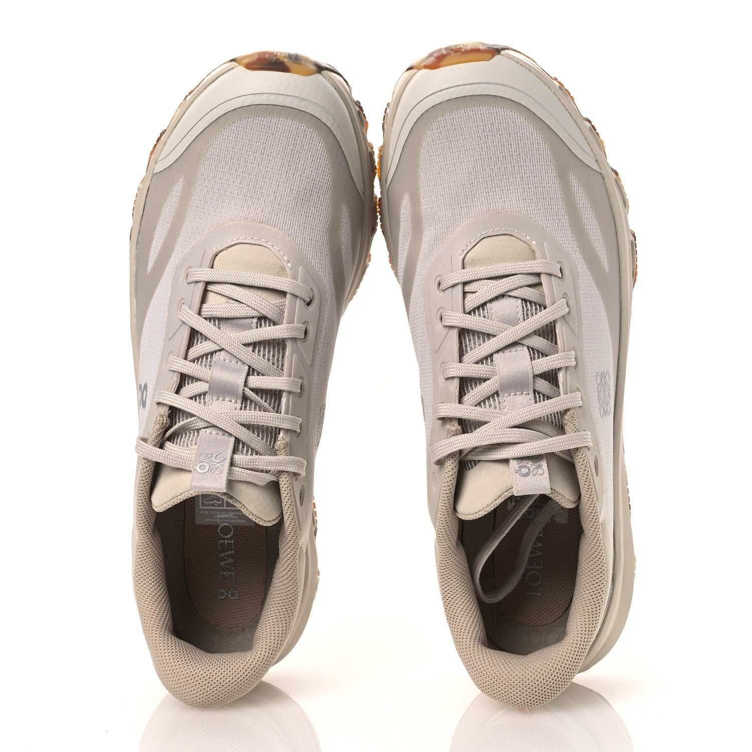 Loewe X ON Canvas Mesh Womens Cloudventure 2.0 Sneakers 40 Arena Sand 2 of 11