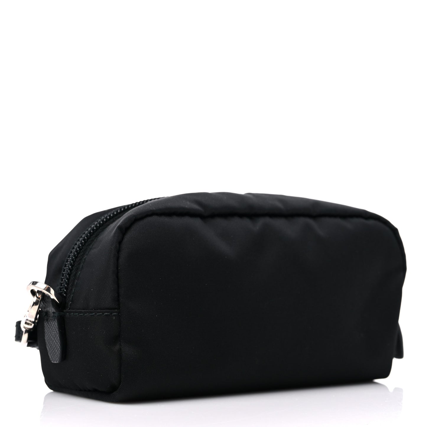 Tessuto Nylon Saffiano Wristlet Black
